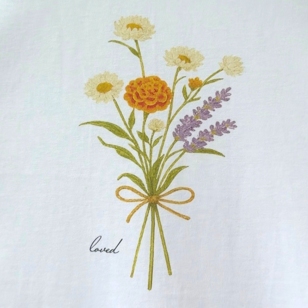 Marigold Flower Tee