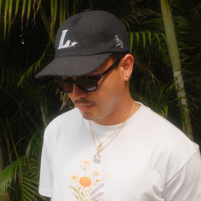 L Star Felt Hat